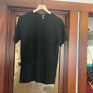 Mens Forever 21 Black and white tee size Medium